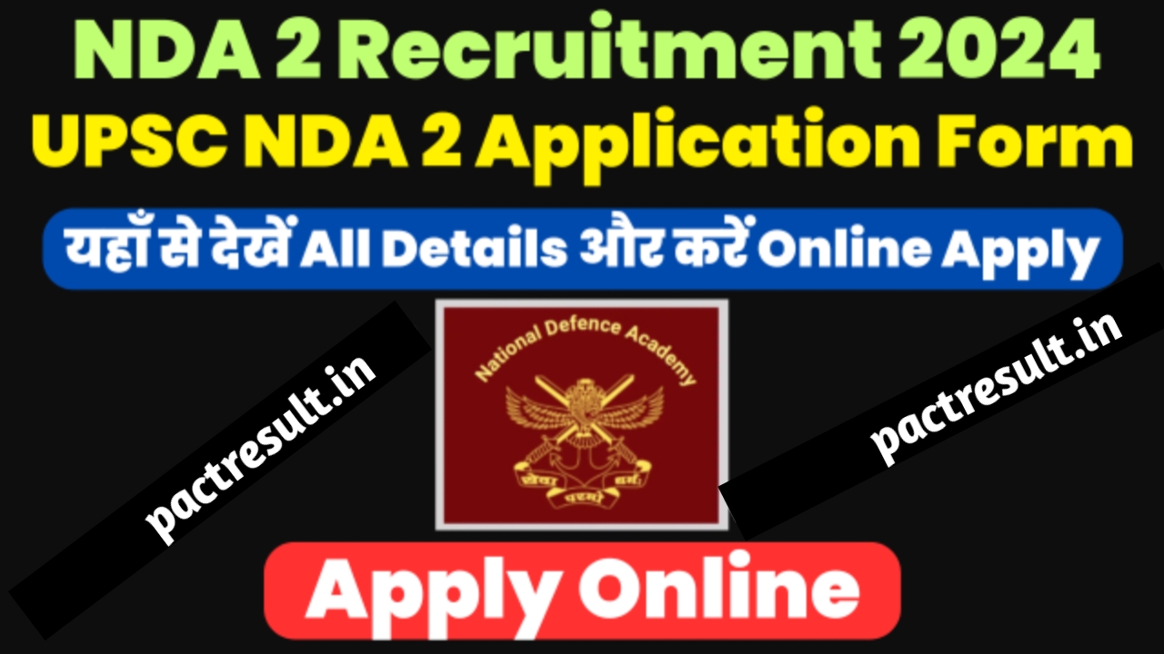 UPSC NDA-2 Application Form Apply 2024