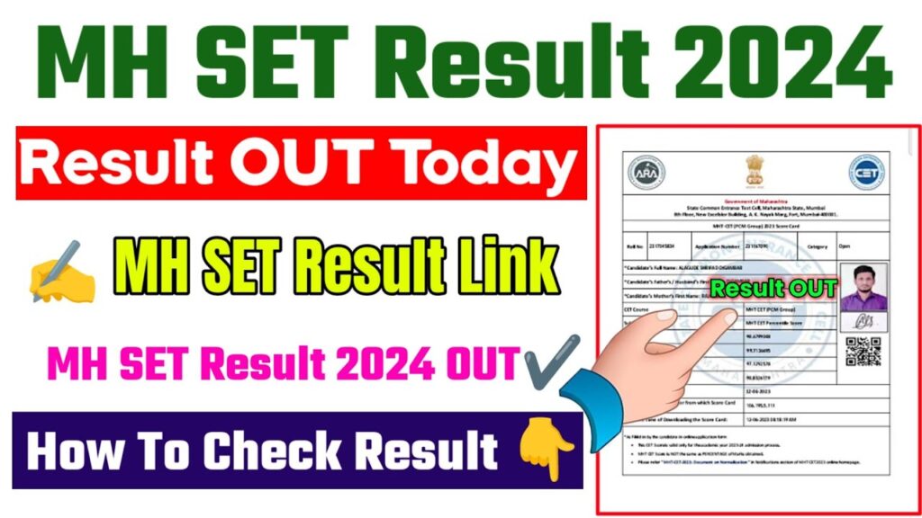 Maharashtra SET Result 2024