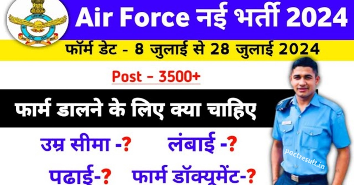 Air Force Agniveer Recruitment 2024