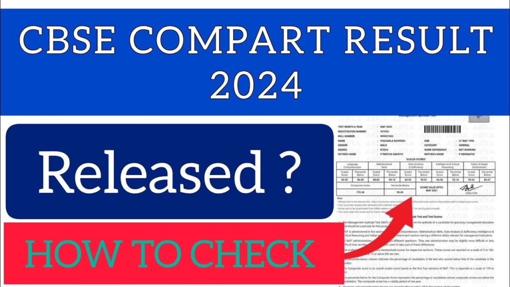 CBSE Compartmental Result 2024